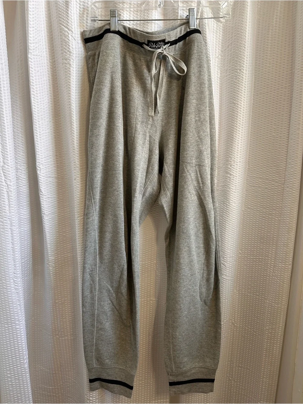 Polo by Ralph Lauren Light Heather Gray Men’s Drawstring Joggers